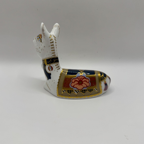 Royal Crown Derby Donkey Foal bone china paperweight figurine. Gold Stopper EUC - Picture 5 of 11